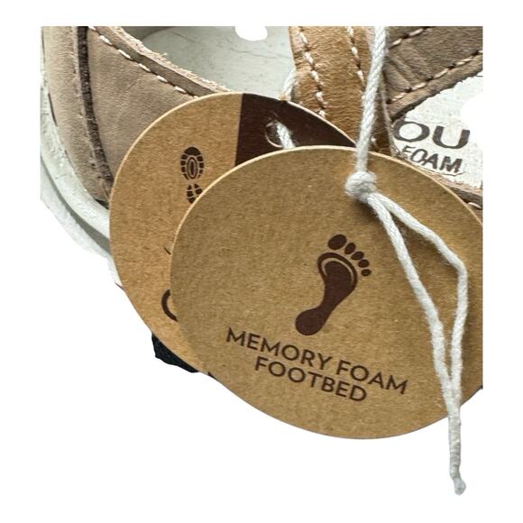 NWT Jambu Tan Leather Women's 9.5 M Shoe Tangerine WJ18TNG54 Memory Foam Relax - Picture 8 of 13